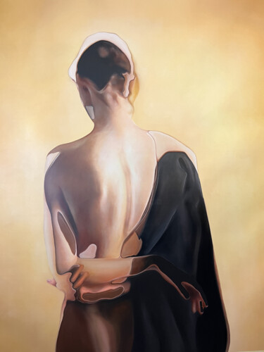 Schilderij getiteld "SCHIGIAN" door Stefano Mazzolini, Origineel Kunstwerk, Olie