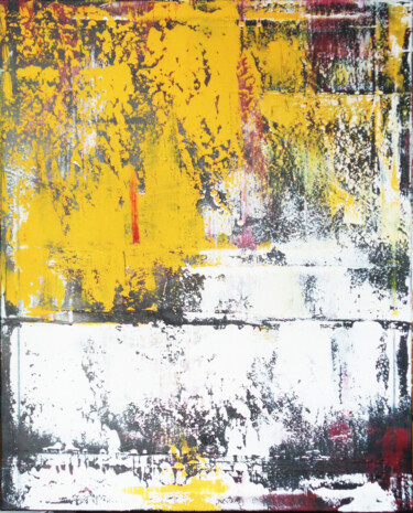 Painting titled "Breathing Silence" by Elli Popa, Original Artwork, Acrylic