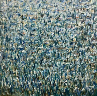 Painting titled "The peace and quiet" by Maryam Moshiry, Original Artwork, Oil