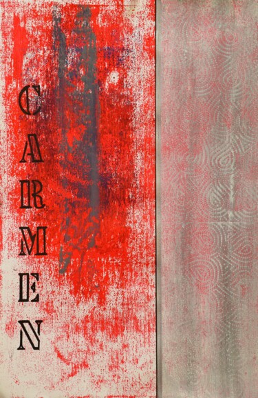 "Carmen" / The "NOlWoBe Art " Series Printmaking titled ""Carmen" / The "NOl…" by Małgorzata Wartołowicz (Margot Sophie), Original Artwork, Digital Print
