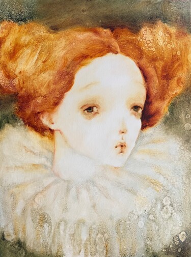 绘画 标题为“Traces of my dreams” 由Isolde Pavlovskaya, 原创艺术品, 油 安装在纸板上