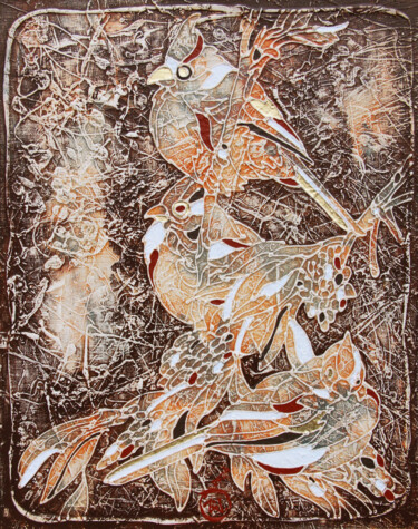 Painting titled "But female person i…" by Vasili Zianko, Original Artwork, Acrylic