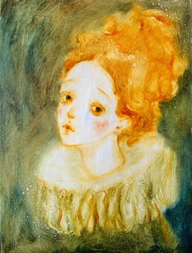 Antoinette 绘画 标题为“Antoinette” 由Isolde Pavlovskaya, 原创艺术品, 油 安装在纸板上