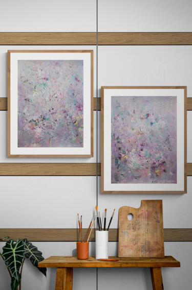 Malarstwo zatytułowany „Fragments d’Humanit…” autorstwa Vinet-Larente, Oryginalna praca, Akryl