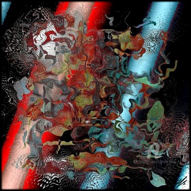 数字艺术 标题为“VARIATION "510"” 由Christa Kloß, 原创艺术品, 2D数字工作