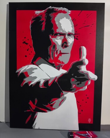 Pintura titulada "Bang !...I killed y…" por Quentin Dejoux, Obra de arte original, Acrílico Montado en Bastidor de camilla d…
