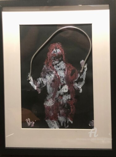 图画 标题为“Saut à la corde” 由Julien Danaux (Artdanaux), 原创艺术品, 水彩