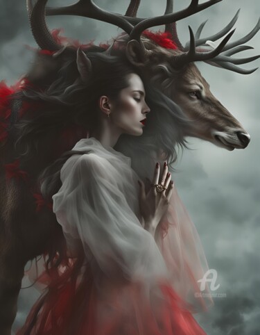Digital Arts titled "Company" by Hazel, Original Artwork, Digital Photography