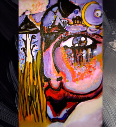 제목이 "Beneath All Surfaces"인 미술작품 Gabriel Isla Van Den Brule Bru(L)Le/Brue(L)Le/Brul/Brühl로, 원작, 아크릴