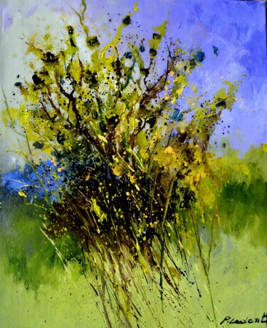 绘画 标题为“Wild natural still…” 由Pol Ledent, 原创艺术品, 油 安装在木质担架架上