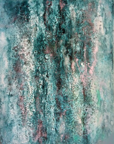 Peinture intitulée "" Element L'eau "" par Ela Couturier, Œuvre d'art originale, Acrylique