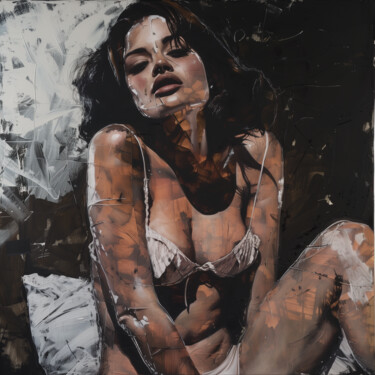 Artes digitais intitulada "Mulier Perterrita" por Wonder Art, Obras de arte originais, Trabalho Digital 2D