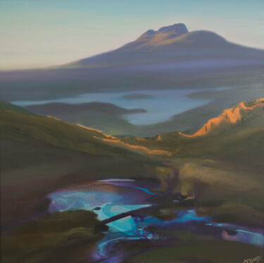 Painting titled "FARAWAY SO CLOSE, I…" by Kevan Mcginty, Original Artwork, Acrylic