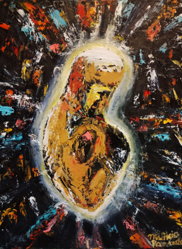 Born again Painting titled "Born again" by Mauricio Palma, Original Artwork, Oil