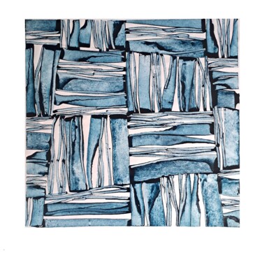 Peinture intitulée "Composition 2246" par Hélène Courset, Œuvre d'art originale, Acrylique