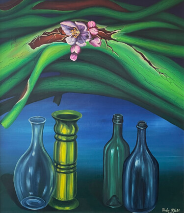 绘画 标题为“Still life 4” 由Vinko Hlebs, 原创艺术品, 油