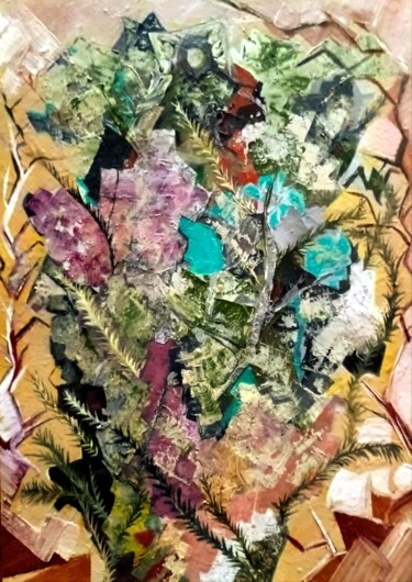Painting titled "Симфония на цветове…" by Anna Mytavska (Cabrerra), Original Artwork, Oil