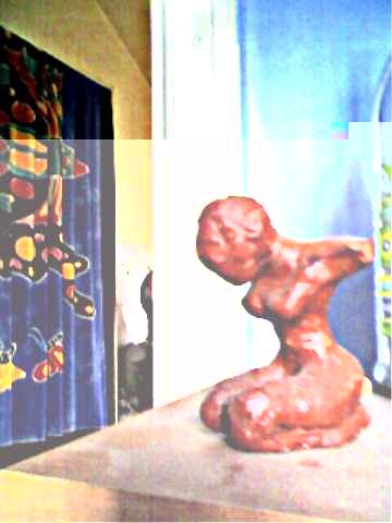 Sculpture intitulée "Pénitence" par Mile, Œuvre d'art originale