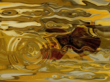 Swimming Under The Sun Digital Arts titled "Swimming Under The…" by Roxana Ferllini, Original Artwork, Digital Painting