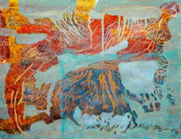 Peinture intitulée "Alabastrin" par Philippe Casaubon, Œuvre d'art originale, Huile
