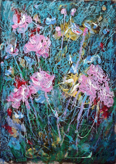 Painting titled "Rose Hip" by Rakhmet Redzhepov, Original Artwork, Oil