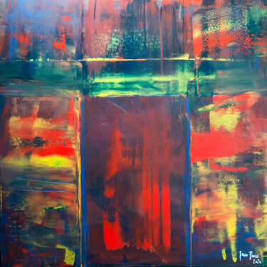 Painting titled ""Ekspression"" by Paweł Jagła, Original Artwork, Acrylic