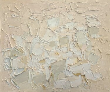 Pittura intitolato "Cromatico luce (16)" da Domenico Asmone, Opera d'arte originale, Olio Montato su Altro pannello rigido
