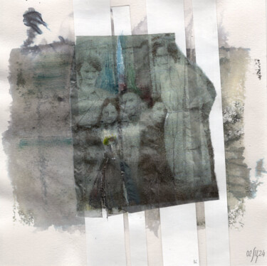 「From the album - Do…」というタイトルの絵画 Maria Shedrinaによって, オリジナルのアートワーク, コラージュ