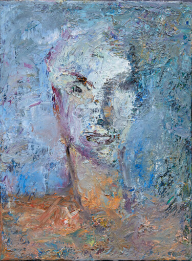 The Portrait 绘画 标题为“The Portrait” 由Zakhar Shevchuk, 原创艺术品, 油 安装在木质担架架上