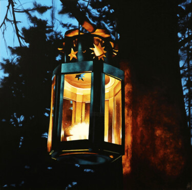 Painting titled "High Light" by Isobel Hamilton, Original Artwork, Acrylic Mounted on Wood Panel
