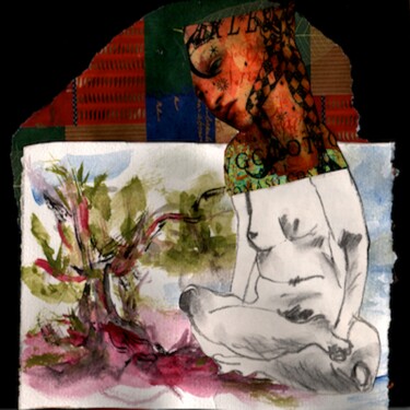 Collages titulada "VD1" por Jim Williams, Obra de arte original, Collages