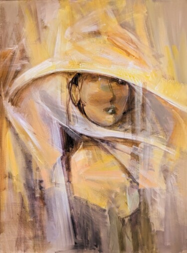 Schilderij getiteld "Model N.N." door Armen Ghazayran (Nem), Origineel Kunstwerk, Acryl