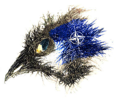 数字艺术 标题为“Pandemi Bird Nato” 由Johann Sidlo, 原创艺术品, 数字油画