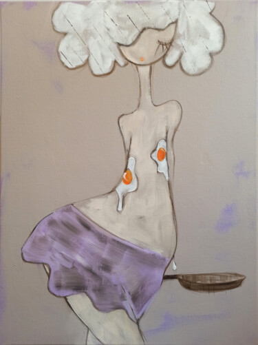 Pintura titulada "F.Rita" por Eva Hidalgo, Obra de arte original, Acrílico Montado en Bastidor de camilla de madera