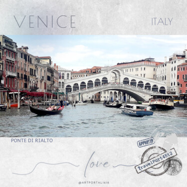 Photography titled "PONTE DI REALTO" by Artportal1618, Original Artwork, Digital Photography