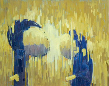 「Mothers」というタイトルの絵画 Mihai Voinescu (Cetinode)によって, オリジナルのアートワーク, オイル