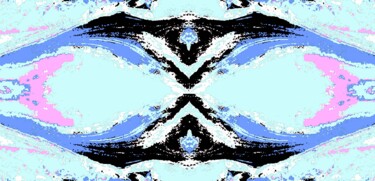 摄影 标题为“Ice Water 11b5” 由Ken Lerner, 原创艺术品, 数码摄影