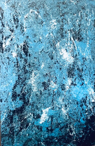 Pittura intitolato "AB1" da Greg Powell, Opera d'arte originale, Smalto
