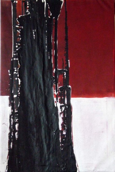 Peinture intitulée "La tour de Nesle" par Jypc, Œuvre d'art originale