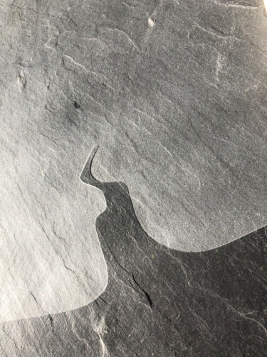 "baiser Close ardoise" başlıklı Baskıresim Quibe tarafından, Orijinal sanat