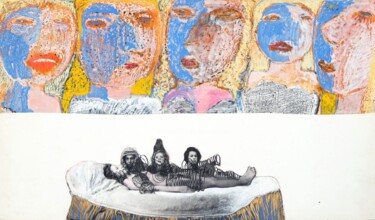 Photography titled "Roman PHOTO 73 #09…" by Desmier Jean, Original Artwork, Pastel