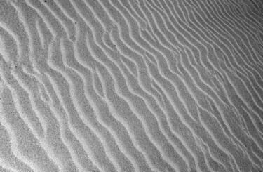 Photography titled "Vagues de sable" by Rosalina Vaz, Original Artwork, Digital Photography