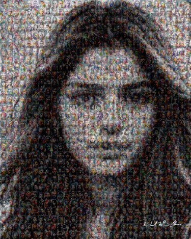Digital Arts titled "CAMILA: there will…" by Reinhard Windoffer, Original Artwork, AI generated image Mounted on Aluminium