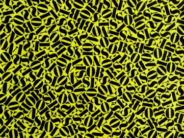 Printmaking titled "Obsession / "My Obs…" by Małgorzata Wartołowicz (Margot Sophie), Original Artwork, Digital Print