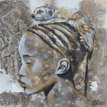 Pintura titulada "Breath 2" por Osi, Obra de arte original, Acrílico