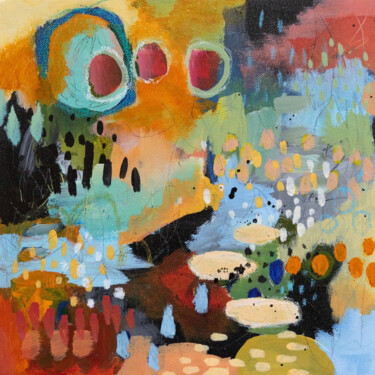 Peinture intitulée "A perfect day" par Chantal Proulx, Œuvre d'art originale, Acrylique Monté sur Châssis en bois