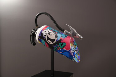 Pop art style Red 雕塑 标题为“Pop art style Red” 由Bertex, 原创艺术品, 不锈钢