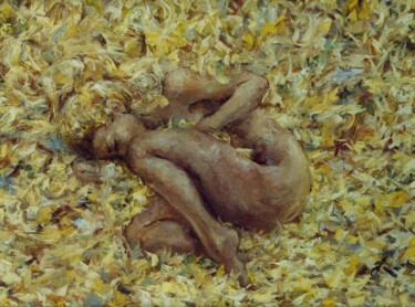绘画 标题为“«Листопад»” 由Pavel Korchagin, 原创艺术品, 油