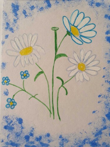 「13」というタイトルの絵画 Flower Planetによって, オリジナルのアートワーク, アクリル