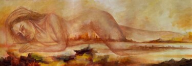 绘画 标题为“Landscape 3” 由Nurhilal Harsa, 原创艺术品, 油